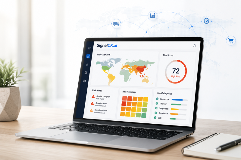 Managing Supplier Risk in Global Retail Supply Chains with SignalDX.ai