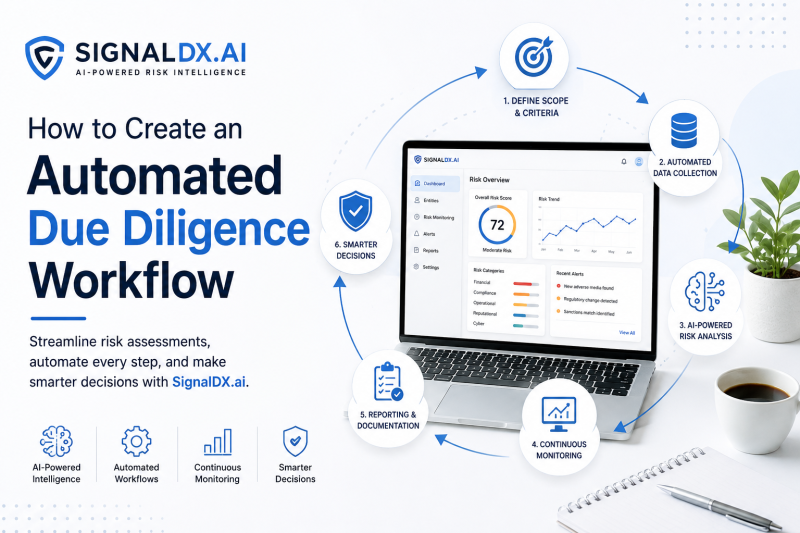 How to Create an Automated Due Diligence Workflow