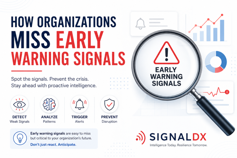 Why Early Warning Signals Matter for Business Resilience