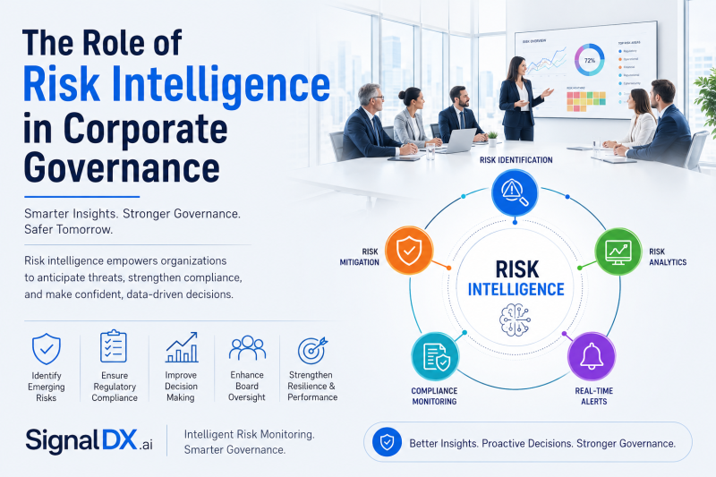 The Role of Risk Intelligence in Corporate Governance a complete guide