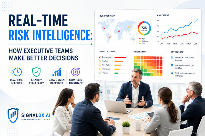 Real-Time Risk Intelligence: How Executive Teams Make Better Decisions