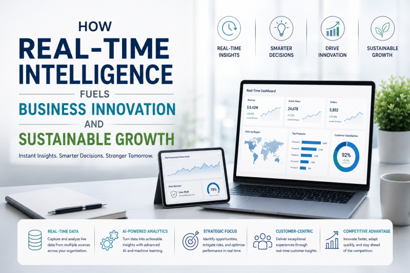How Real-Time Intelligence Fuels Business Innovation and Sustainable Growth